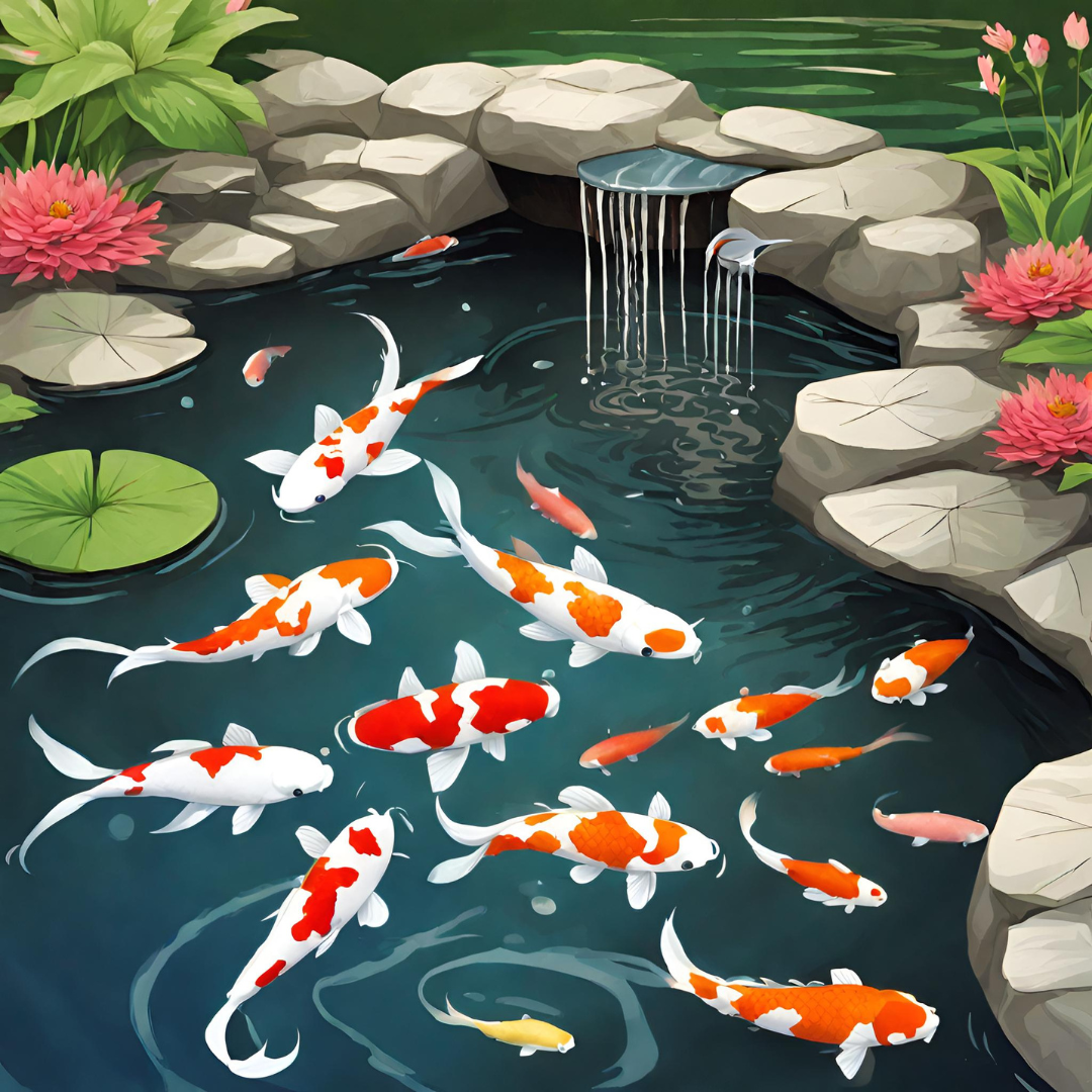 fish pond aeration