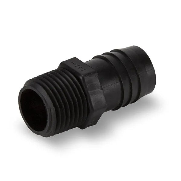 Aquascape Fitting Barbed Male Hose Adapter 1/2" to 3/4"