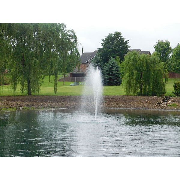 Outdoor Water Solutions 1/2 HP Floating Fountain Eco Line with LED Lights