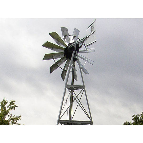 Outdoor Water Solutions 20′ Deluxe Windmill & Electric Aerator Combo Package