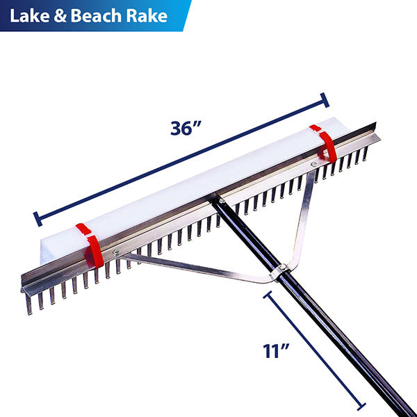 Outdoor Water Solutions Lake & Beach Rake