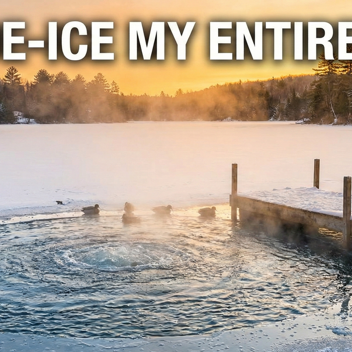 🛑 Can You Actually De-Ice an Entire Lake? The Truth About Winter Pond Maintenance 🚨