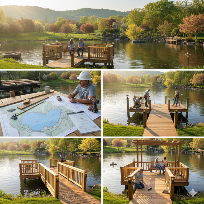 Building a Dock on Your Pond: A Step-by-Step Guide