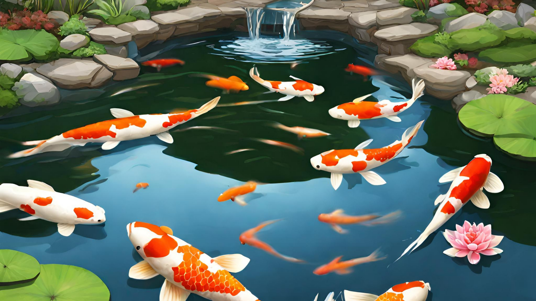 how to build koi pond above ground backyard indoor kit diy waterfall store