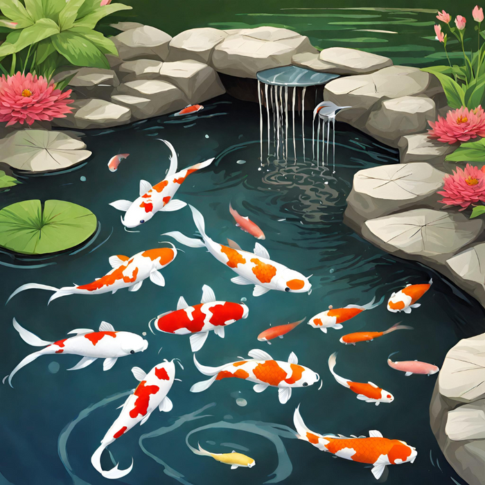 fish pond aeration