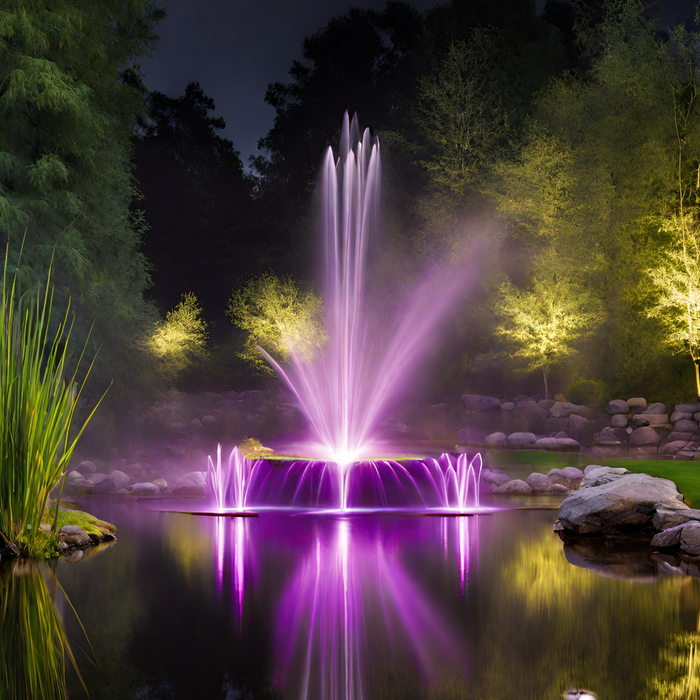 fountain lighting aerator