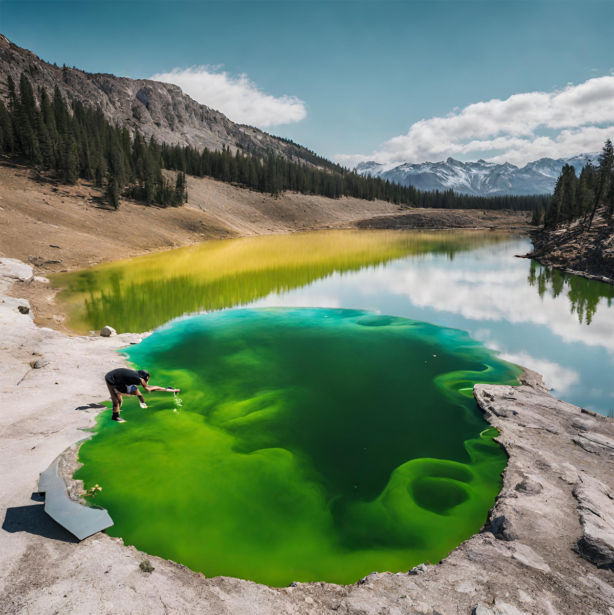 pond dye colors