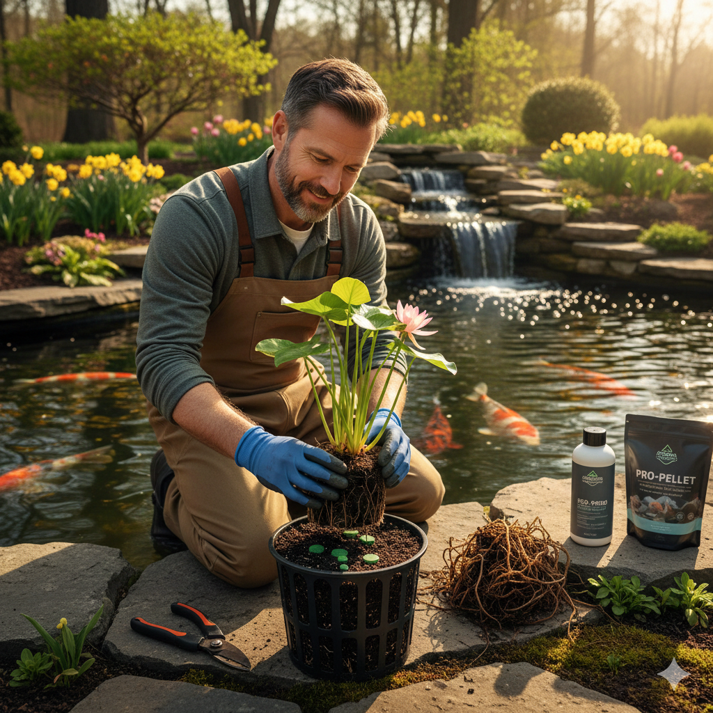 Spring Pond Maintenance: 5 Essential Steps to Wake Up Your Water Feature