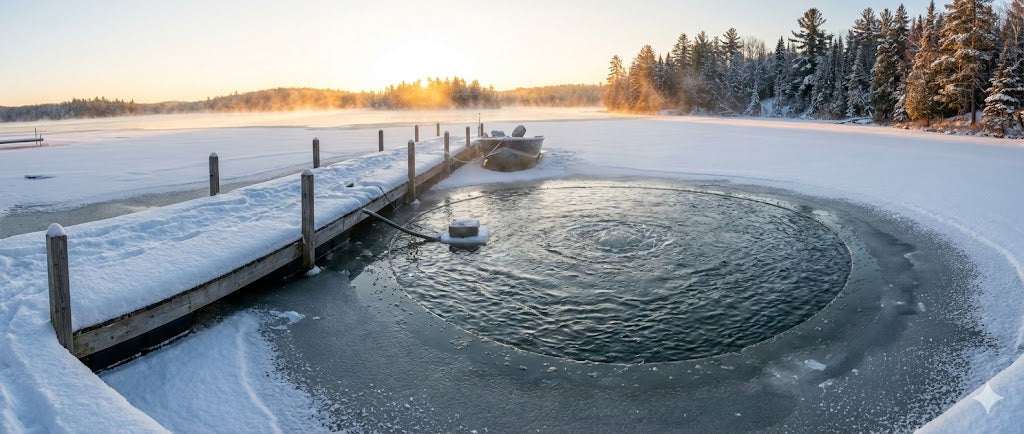🚨 Don't Let Winter Destroy Your Dock: Understanding Ice Expansion, Ice Jacking & Ice Floes 🧊