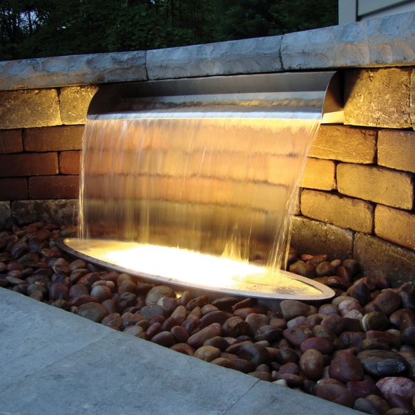 Atlantic Oase 12" 316 Stainless Steel Spillway