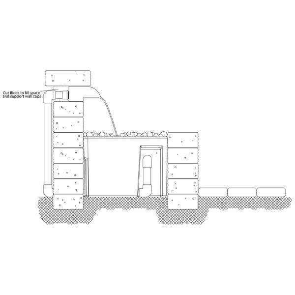 Atlantic Oase 12" 316 Stainless Steel Spillway