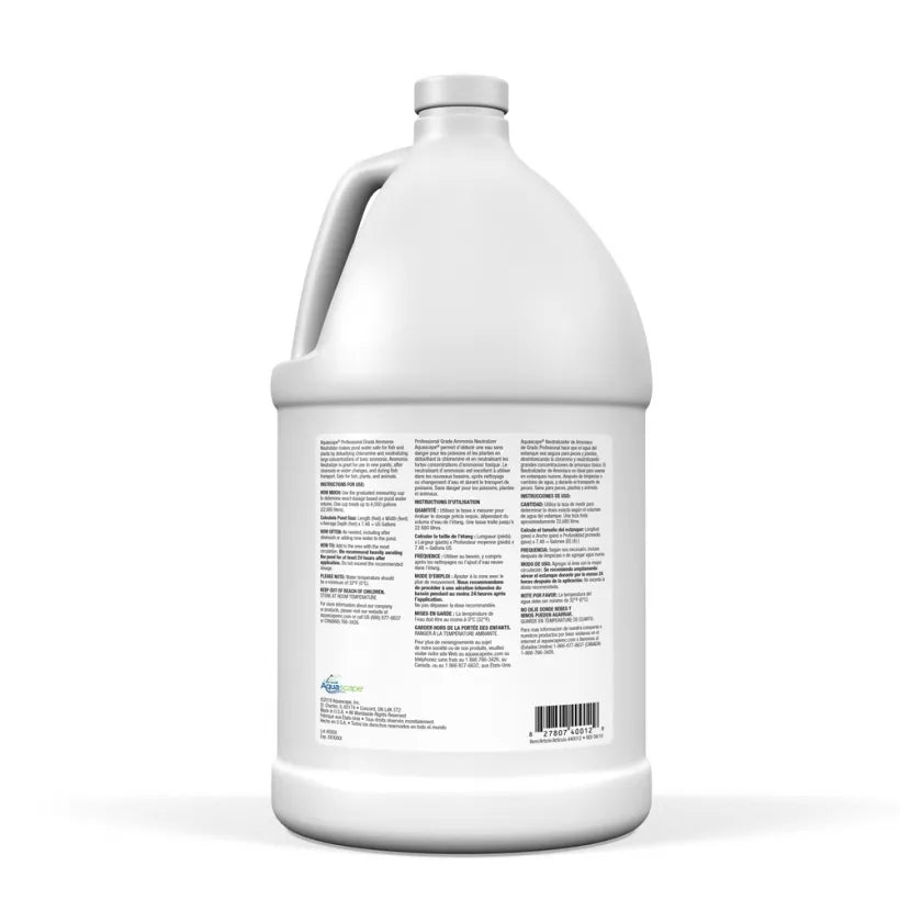 Aquascape Ammonia Neutralizer Professional Grade – 1 Gal / 3.78 L