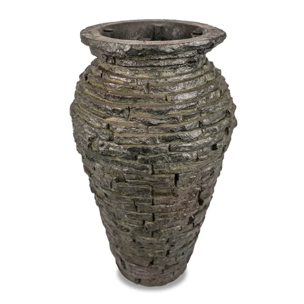 Aquascape Stacked Slate Urn 24″ H (61 cm)