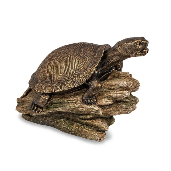 Aquascape Turtle on Log Spitter