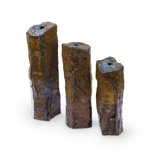 Aquascape Natural Mongolian Basalt Columns Set Of 3