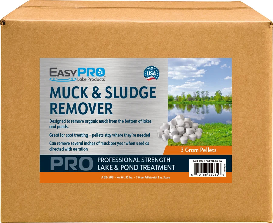 EasyPro Muck & Sludge Remover Pellets, 50 lb box