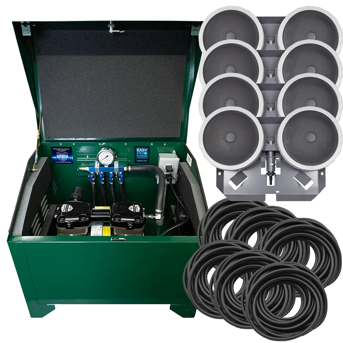 EasyPro Sentinel Deluxe Aeration System PA86W System with Cabinet