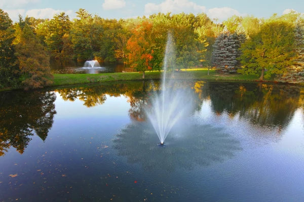 Scott Aerator Amherst Fountain For Small Residential Ponds