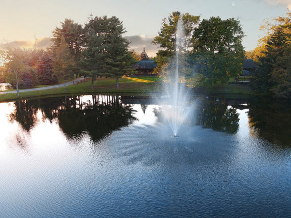 Scott Aerator Amherst Fountain For Medium Residential Ponds