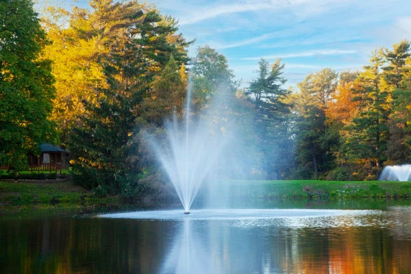 Scott Aerator Amherst Fountain For Small Residential Ponds
