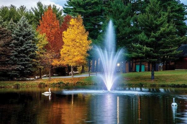 Scott Aerator Amherst Fountain For Medium Residential Ponds