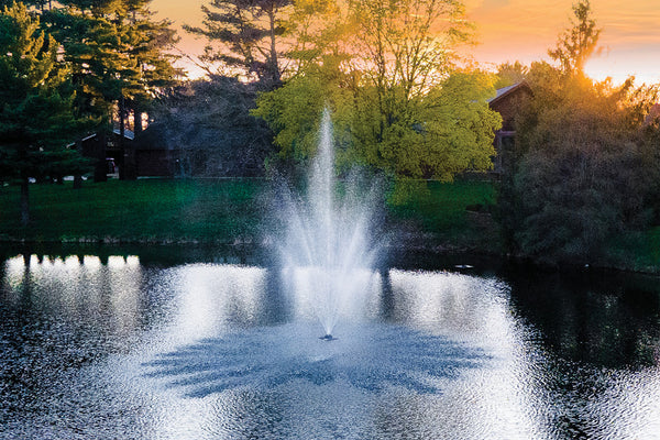 Scott Aerator Amherst Fountain For Medium Residential Ponds