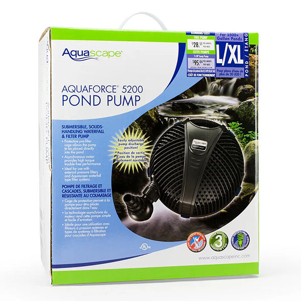 Aquascape AquaForce 5200 Solids Handling Pond Pump