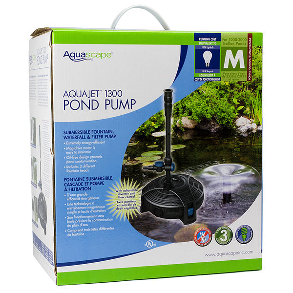 Aquascape AquaJet 1300 Pond Pump