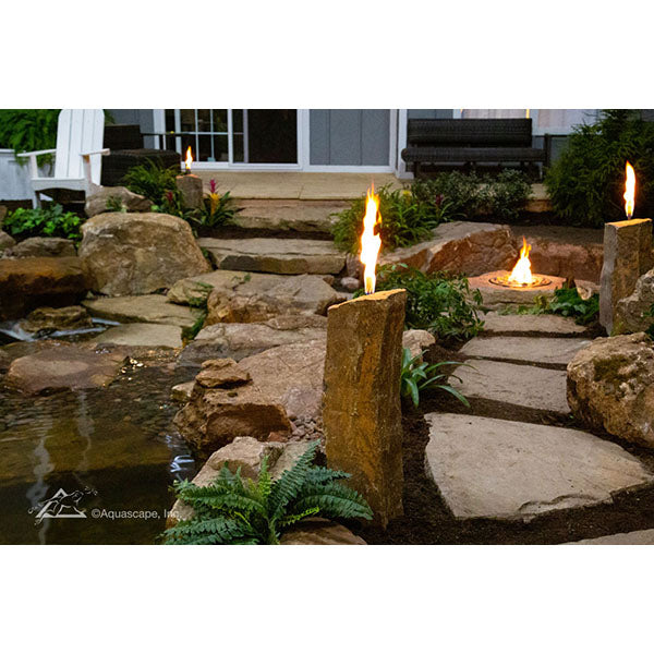 Aquascape Fire and Water Basalt Column Torch