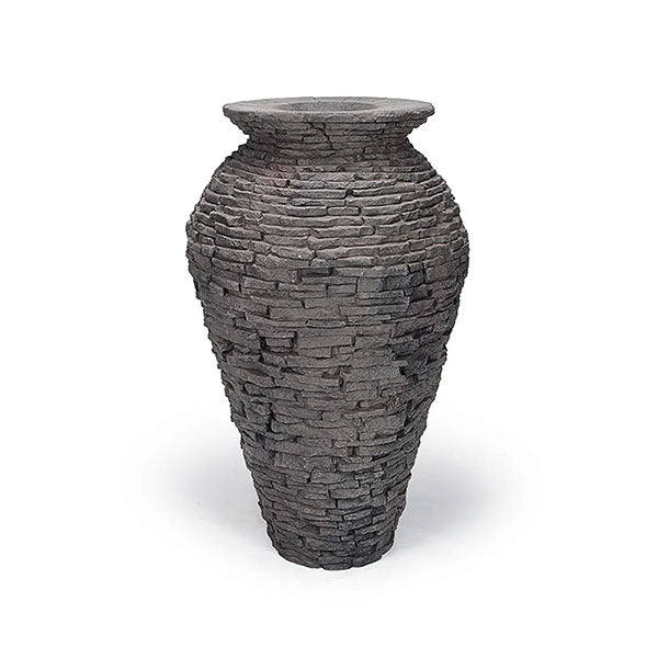 Aquascape Large Stacked Slate Urn 55"