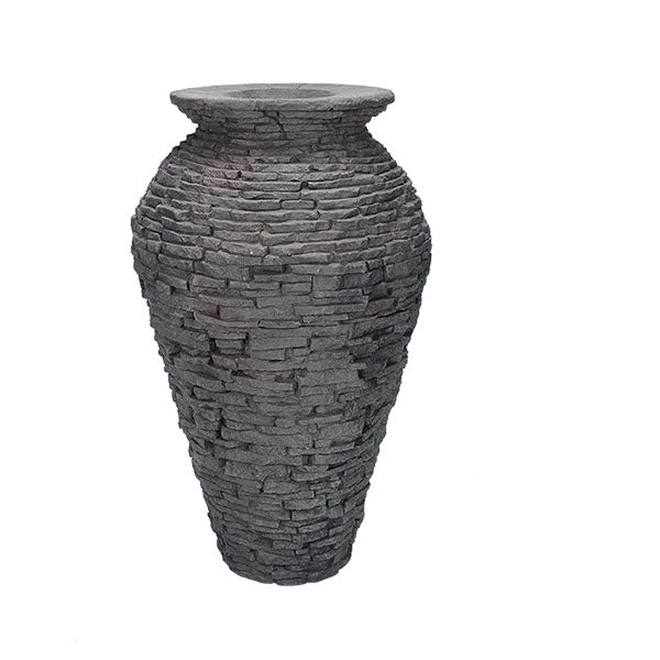 Aquascape Large Stacked Slate Urn 55"