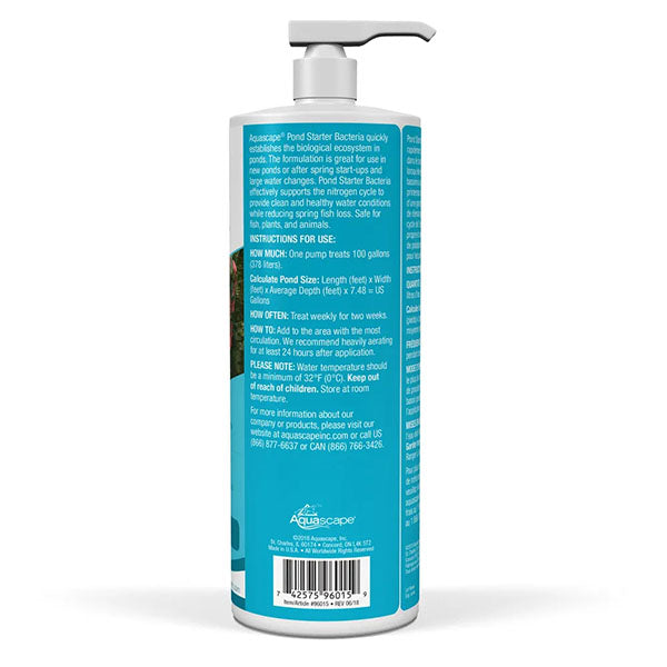 Aquascape Pond Starter Bacteria 32 OZ