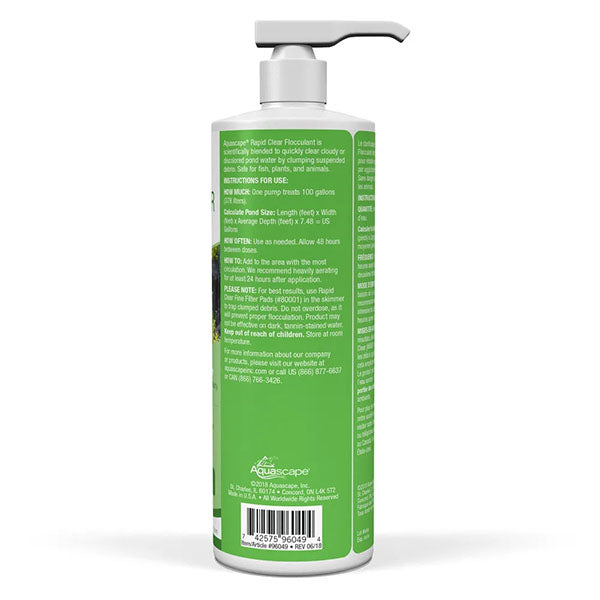 Aquascape Rapid Clear Flocculant 16 OZ