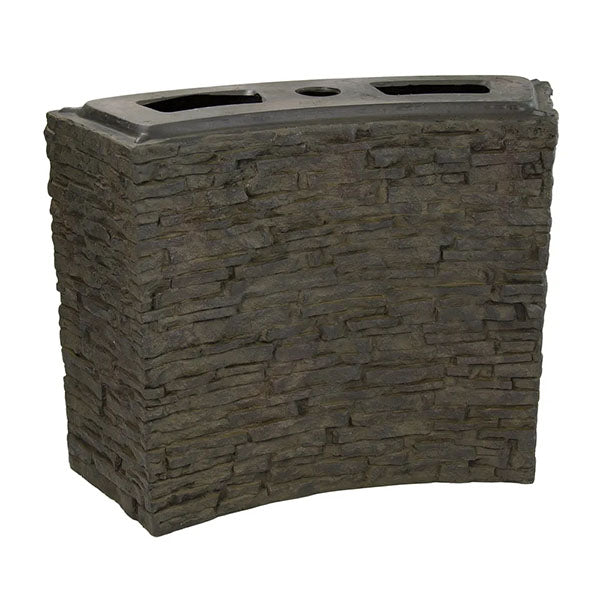 Aquascape Stacked Slate Wall Base Curved 26″ H