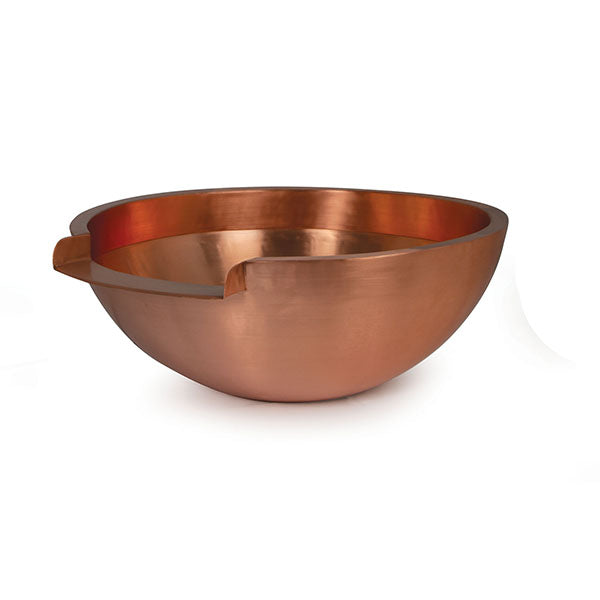 Atlantic Oase 26” Round Copper Spillway Bowl Project Bundle Black Flex Liner