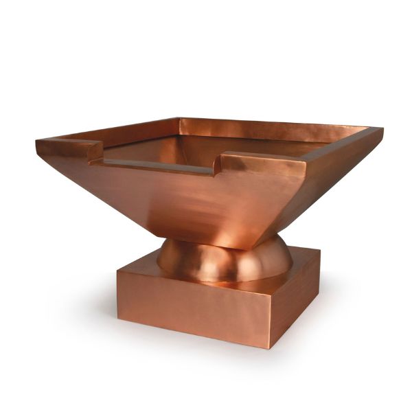 Copper Bowl Pedestal