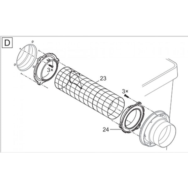 Atlantic Oase Proficlear Premium Compact M Mesh Tube Bracket