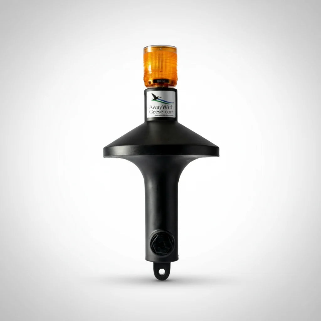 Outdoor Water Solutions Solar Powered Goose Control Away With Geese Deterrent for Land or Water
