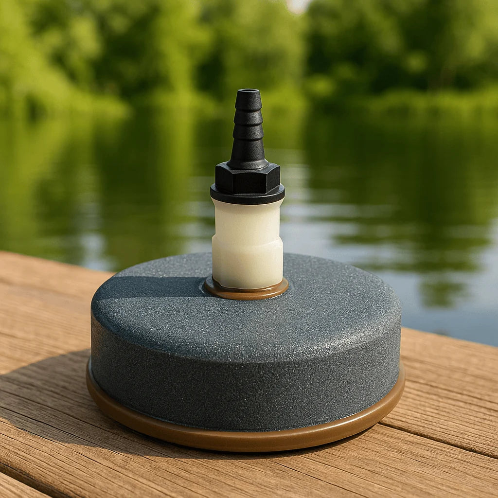 Outdoor Water Solutions Backflow Valve and Coupler for Pond Aerator Diffuser