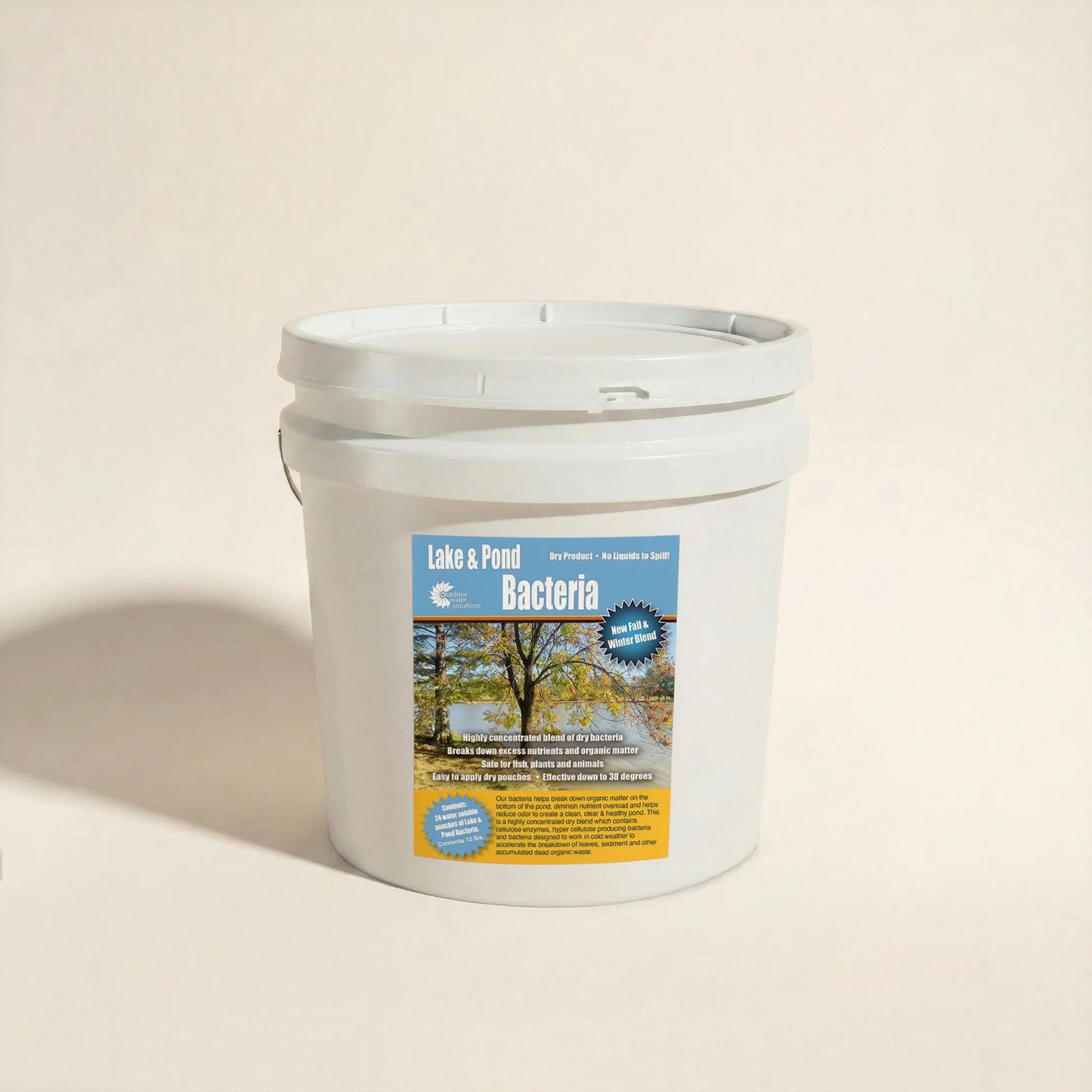 Outdoor Water Solutions Winter Blend Packs Beneficial Bacteria for Ponds Muck Remover