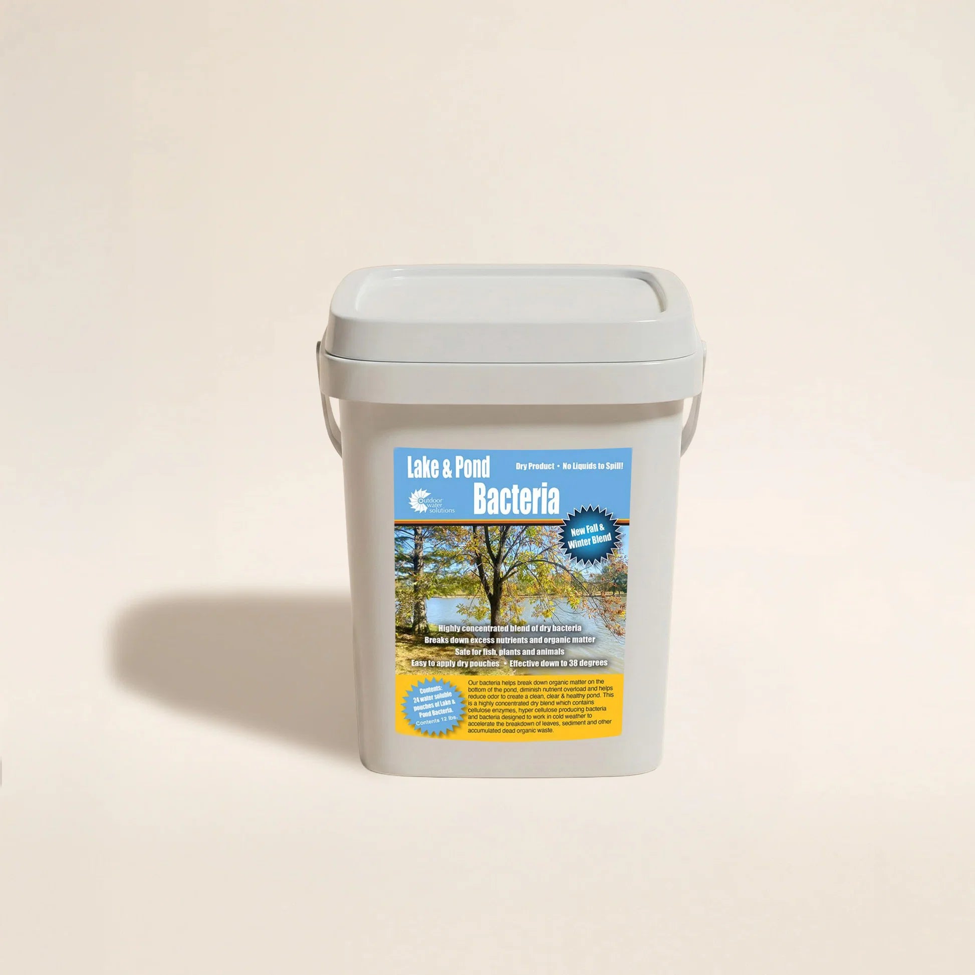 Outdoor Water Solutions Winter Blend Packs Beneficial Bacteria for Ponds Muck Remover