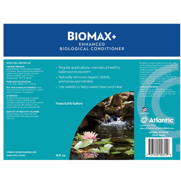 BioMax -Enhanced Biological Conditioner 16 FL OZ