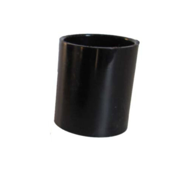 Black PVC Fitting Coupling 1 1/2"