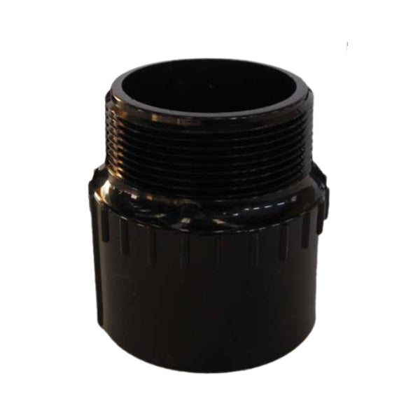 EasyPro Black PVC Fitting Male Adapter 2"