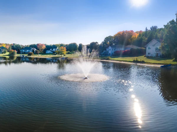 Scott Aerator Cambridge Fountain For Small Residential Ponds