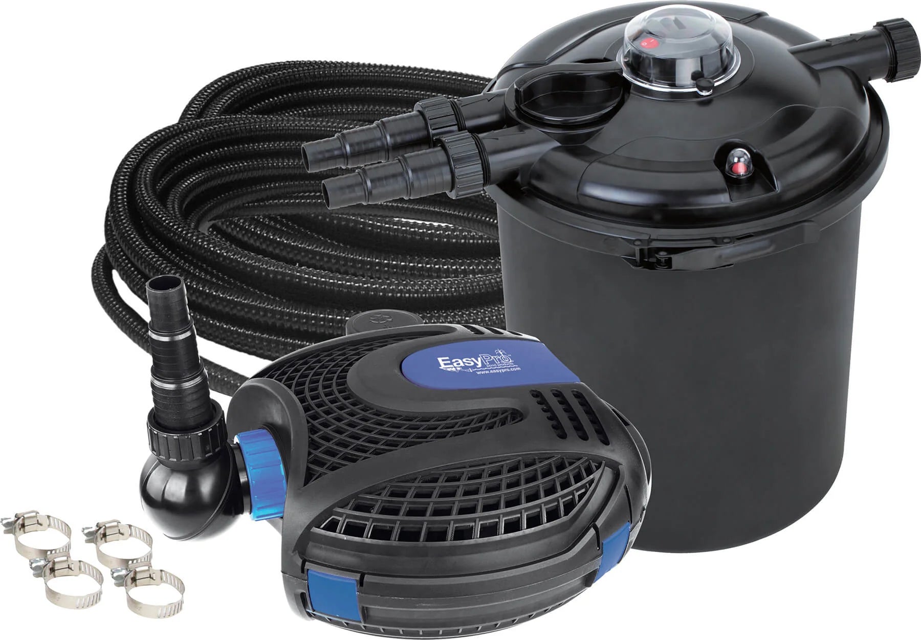 EasyPro  Eco-Clear Complete Pond Filtration System for Ponds Up to 3900 Gallons