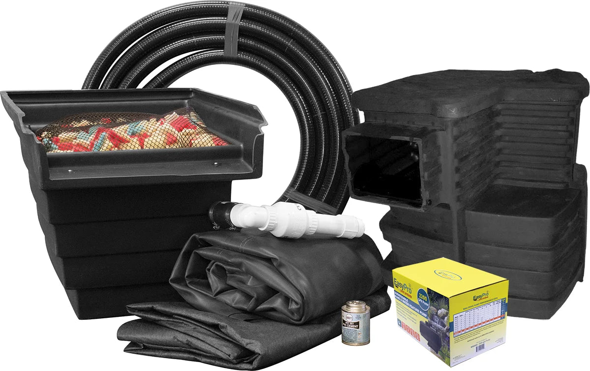 EasyPro ECO-Series® Pond Kit Complete Kit for a 6'x 6'Pond