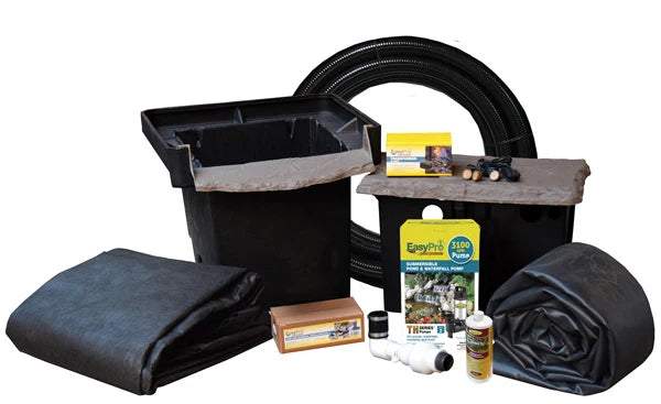 EasyPro Pro-Series Small Pond Kit – Complete for 11' X 11' Pond