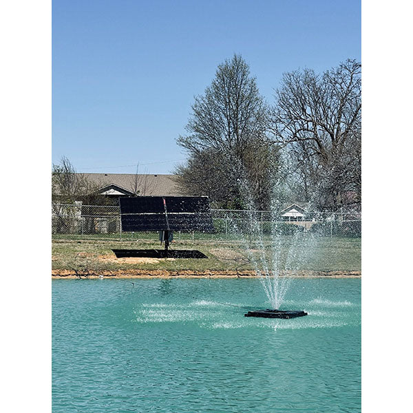 EasyPro 1/2 hp Solar Floating Fountain Palatial Display