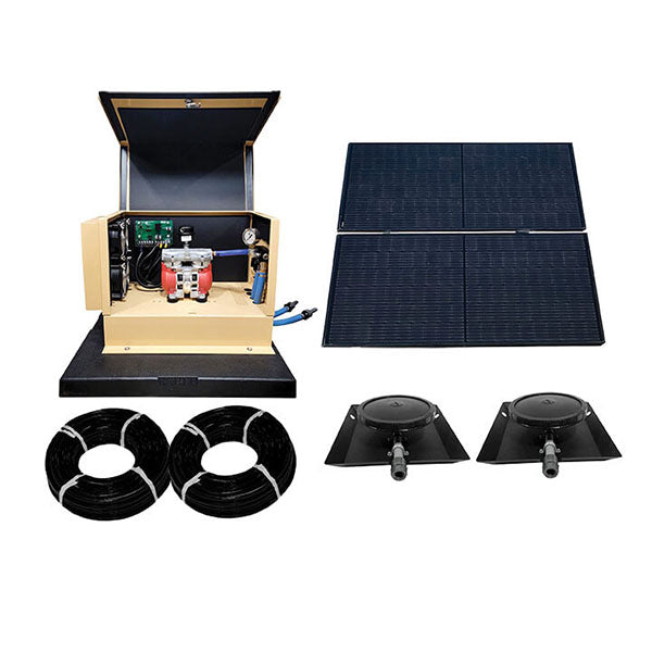 EasyPro 24v Direct Drive Solar Aeration System 200'